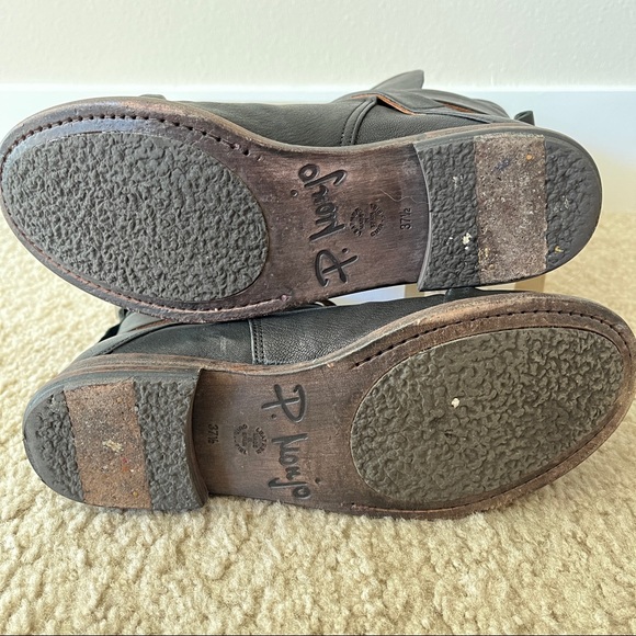 P. Monjo Black Baker Boots - Picture 8 of 11